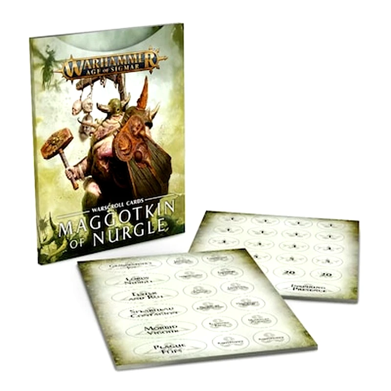 GAMES WORKSHOP Warscroll Cards: Maggotkin Of Nurgle Επιτραπέζιο (Games Workshop)
