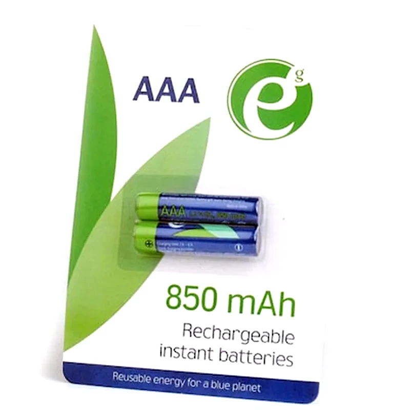 ENERGENIE Energenie Ready To Use Rechargeable Batteries Aaa 850mah 2pcs/pack Eg-ba-aaa8r-01