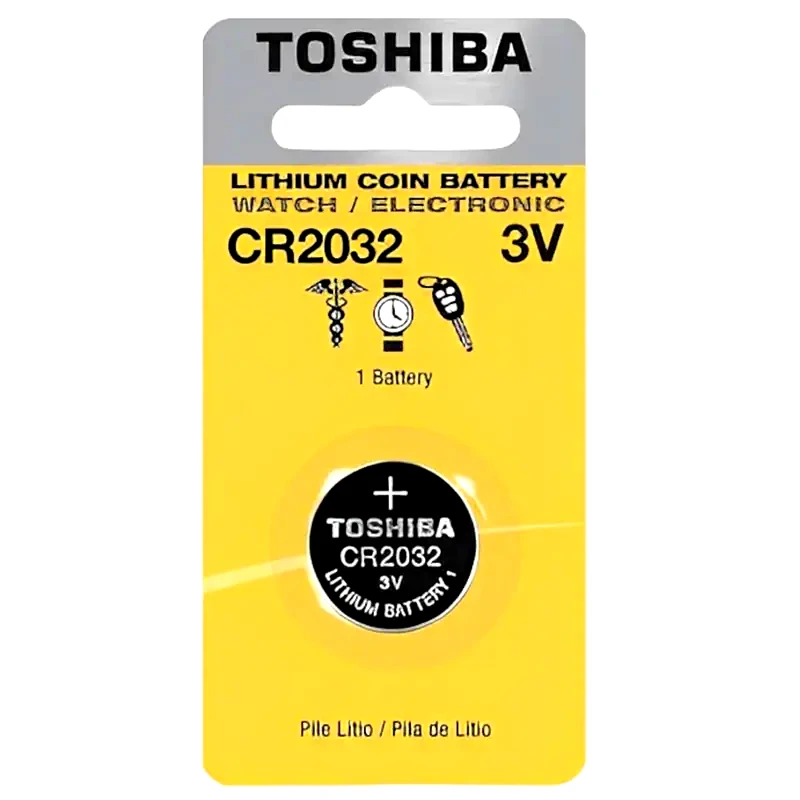 UNIVERSAL Buttoncell Μπαταρία ΛιθίουToshiba CR2032 3V 1τμχ