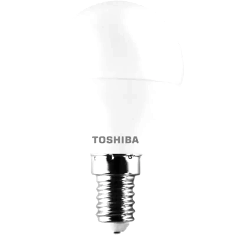 TOSHIBA Λάμπα LED Toshiba G45 E14 4.7W 3000K - Θερμό Λευκό