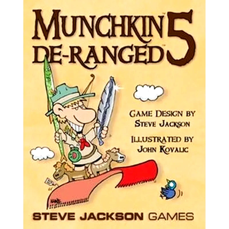 Steve JackSon Munchkin 5 De-ranged Επιτραπέζιο (Steve Jackson Games)