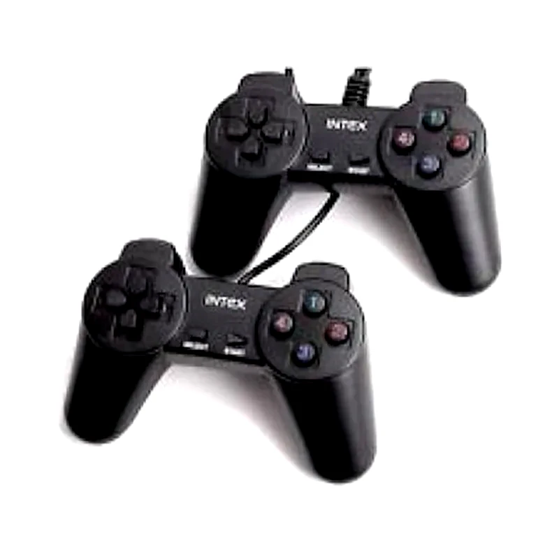 ROHS Ενσύρματο Χειριστήριο Oem 2pcs για PC - Μαύρο