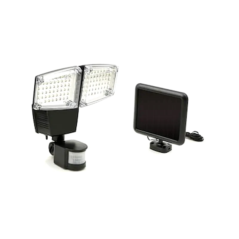 SPM Διπλός Ηλιακός Led Προβολέας 12 W Με Ανιχνευτή Κίνησης Και Φωτοβολταϊκό Συλλέκτη Spm 40000074