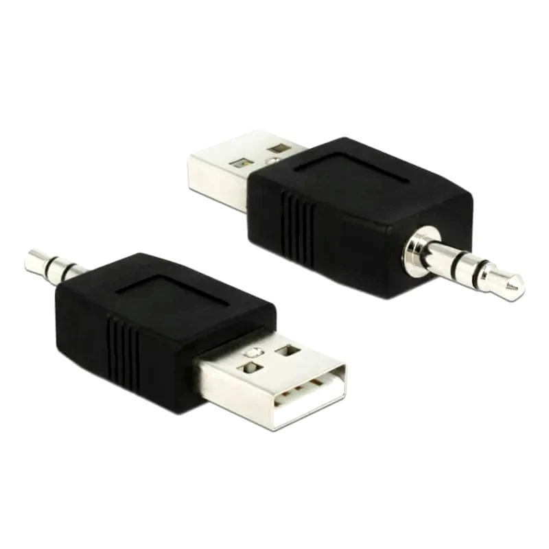 DELOCK Καλώδιο Ήχου Delock Αντάπτορας Usb 2.0 Σε Stereo Jack 3.5mm 66069, Μαύρο