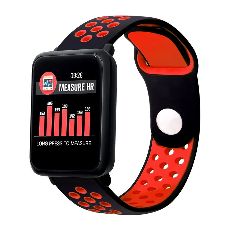 COLMI Smartwatch Colmi M28 42mm - Μαύρο/Κόκκινο