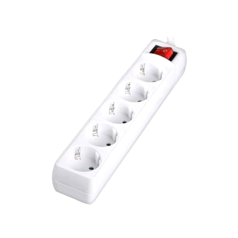 SONORA Πολύπριζο Sonora PSW501 5 Θέσεων 3m - Λευκό