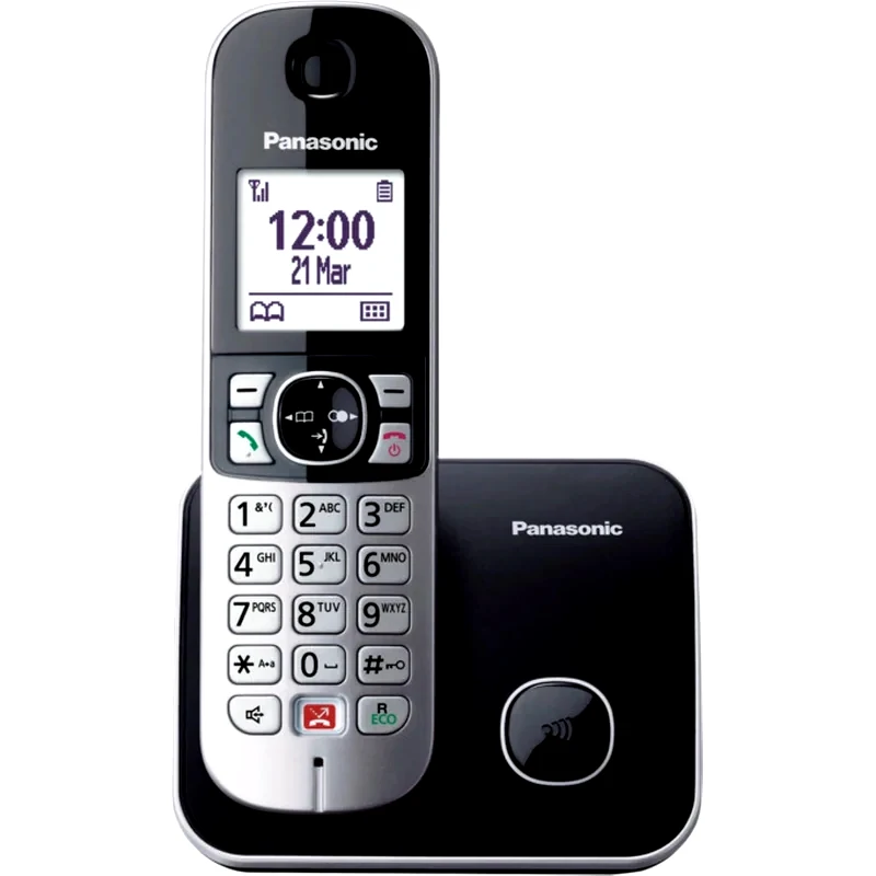 PANASONIC Ασύρματο Τηλέφωνο Panasonic KX-TG6851 - Μαύρο