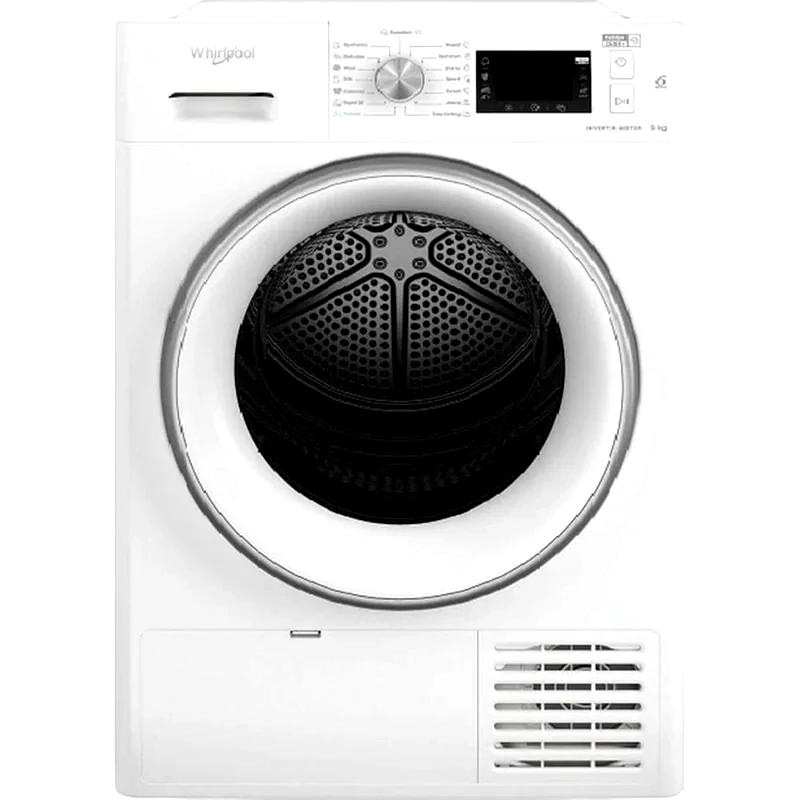 WHIRLPOOL WHIRLPOOL FFT M22 9X2WS EE 9 kg A++ με Αντλία Θερμότητας και Easy Cleaning Λευκό Στεγνωτήριο Ρούχων