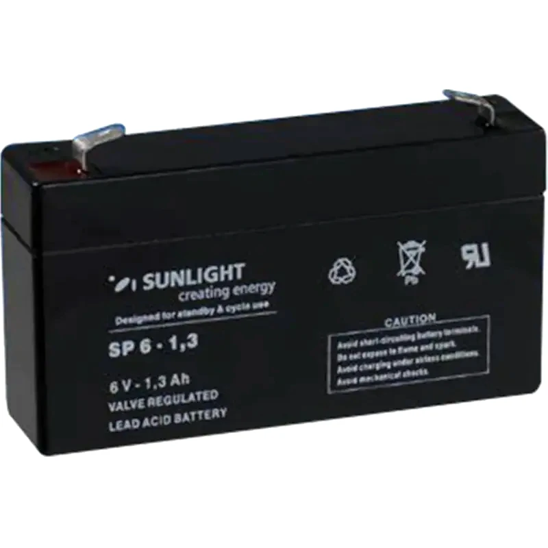 SUNLIGHT Sunlight Μπαταρία Για UPS SPA6 1.3A 6V 1τμχ