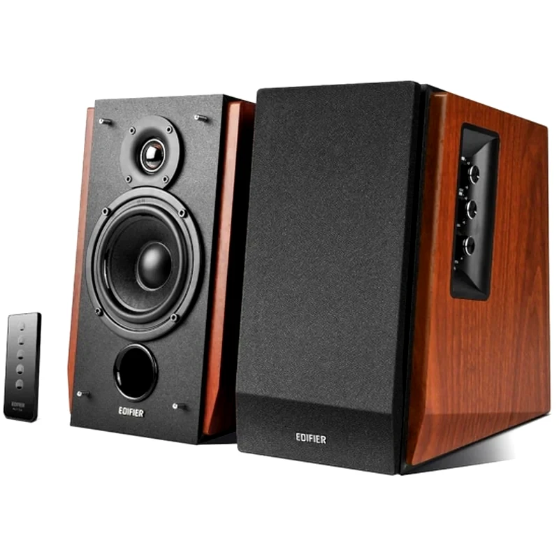 EDIFIER Αυτοενισχυόμενα Ηχεία Edifier R1700BT 66W - Καφέ
