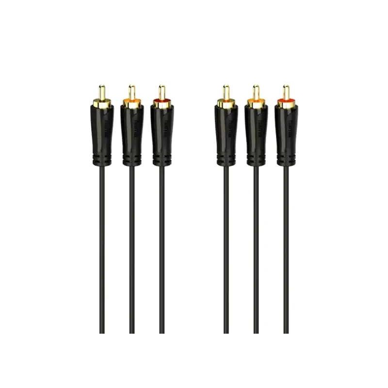 HAMA Καλώδιο Hama 205151 RCA Audio/Video male σε RCA Audio/Video male - 3m
