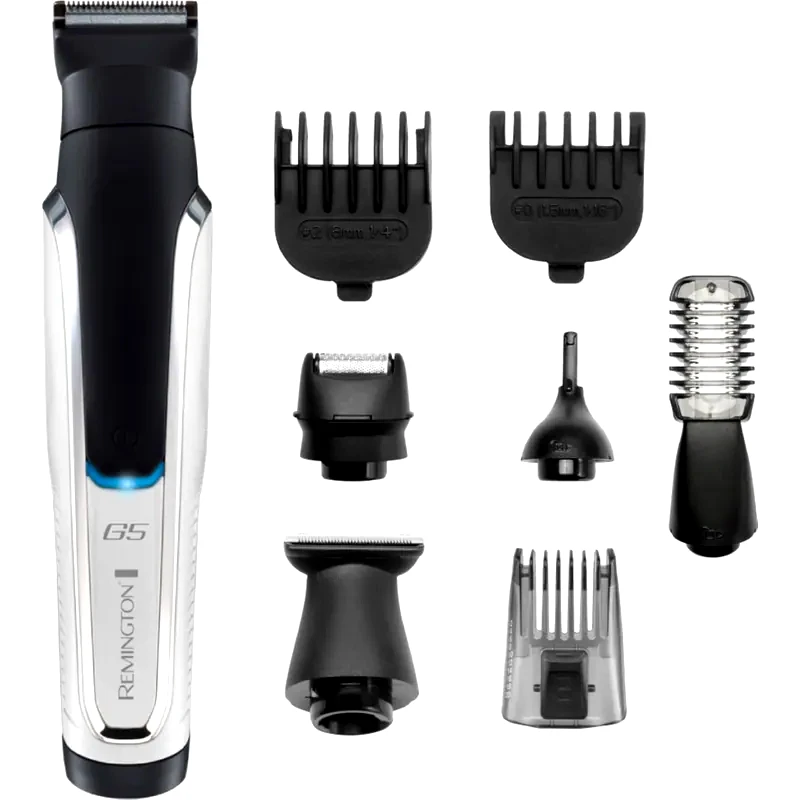 REMINGTON Σετ Κουρευτική Μηχανή REMINGTON MULTIGROOM PG 5000 - Ασημί