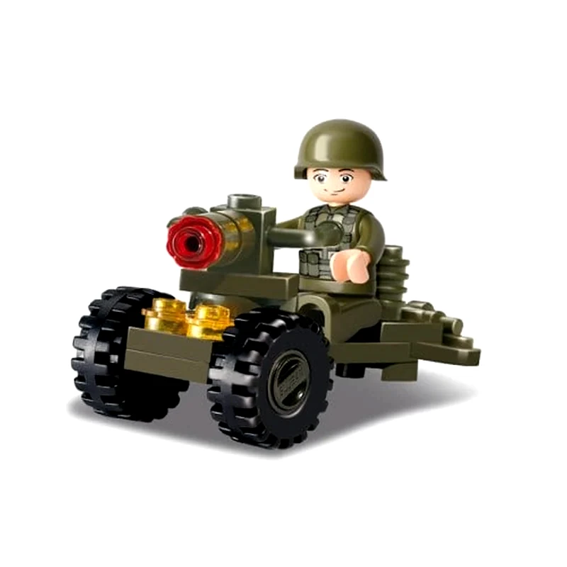 SLUBAN Sluban Τουβλάκια Army, Soldier M38-b0118, 24τμχ