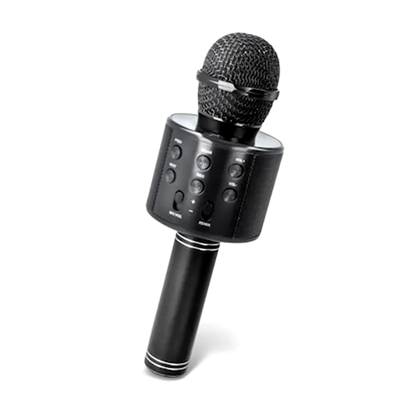 FOREVER Φορητό Ηχείο Maxlife microphone with speaker MX-300 Karaoke - Μαύρο