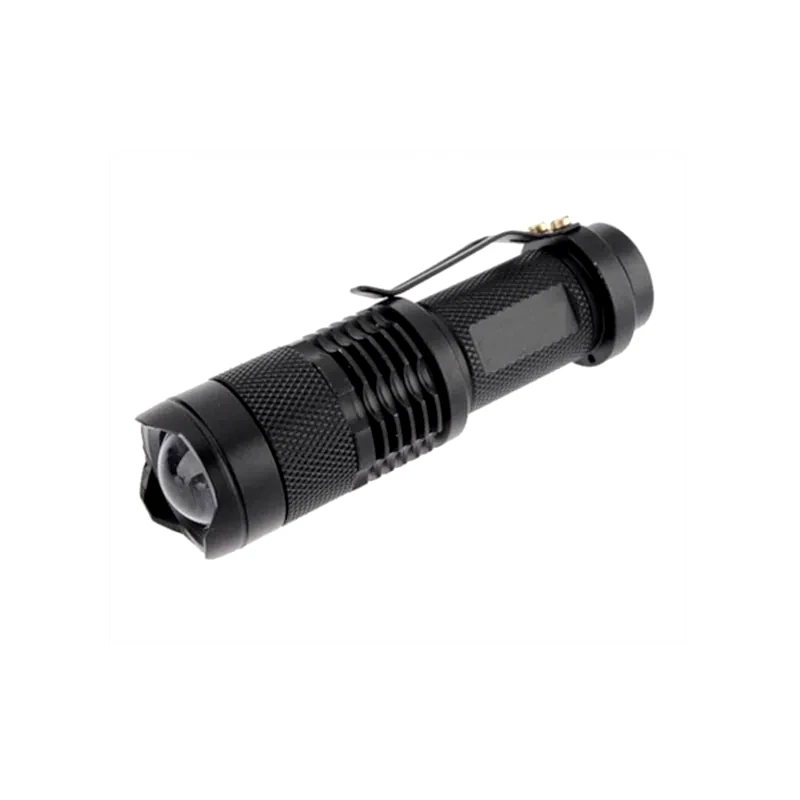 OEM Αδιάβροχος Επαναφορτιζόμενος Φακός 10cm με Zoom Cree Led 500lm Bailong Bl-8468 - Μαύρος