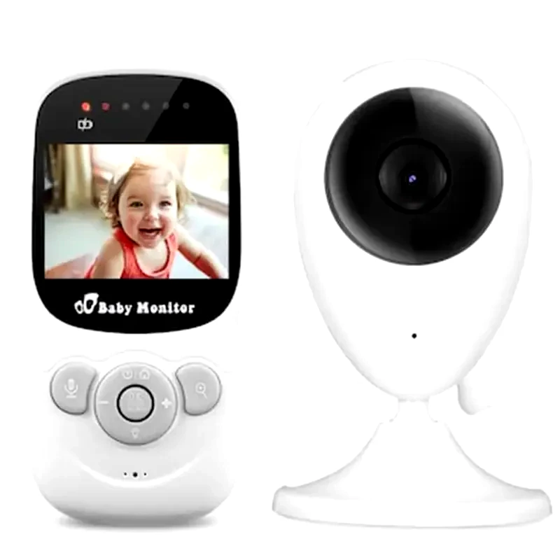 OEM Baby Monitor Sp880 321049 Κάμερας Ήχου 2.4 - Λευκό
