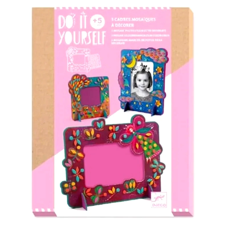 DJECO Djeco Diy Φτιάχνω - Κορνίζα Μωσαικό Νεράιδα
