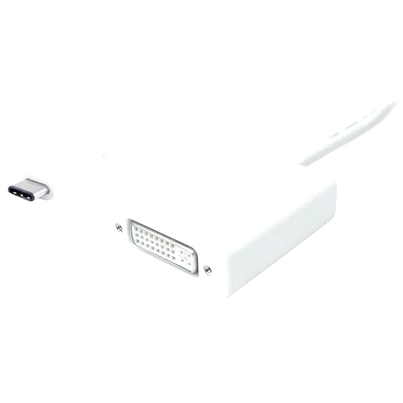 POWERTECH Powertech Converter Usb Type-c Σε Dvi Pth-036, 4k, Λευκό