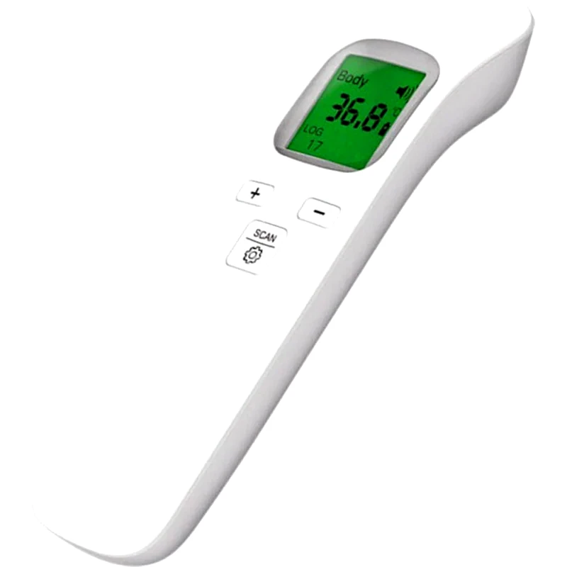 OEM Ψηφιακό Θερμόμετρο Μετώπου GP-100 PRO με Υπέρυθρες Κατάλληλο για Μωρά Λευκό