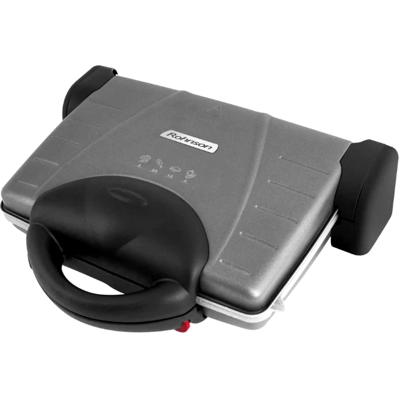 ROHNSON ROHNSON R-2330 2000W Γκρι Τοστιέρα - Γκριλιέρα
