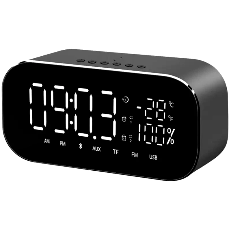 AKAI Ραδιορολόι AKAI ABTS-S2 Μαύρο