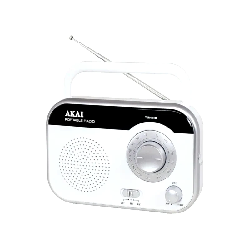 AKAI Φορητό Radio Akai PR003A-410W - Λευκό
