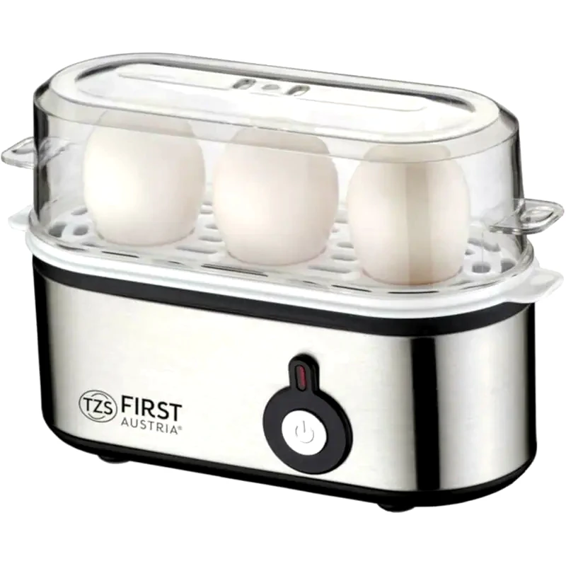 FIRST AUSTRIA Βραστήρας Αυγών FIRST AUSTRIA FA-5115-2 210 W 3 Θέσεων Inox