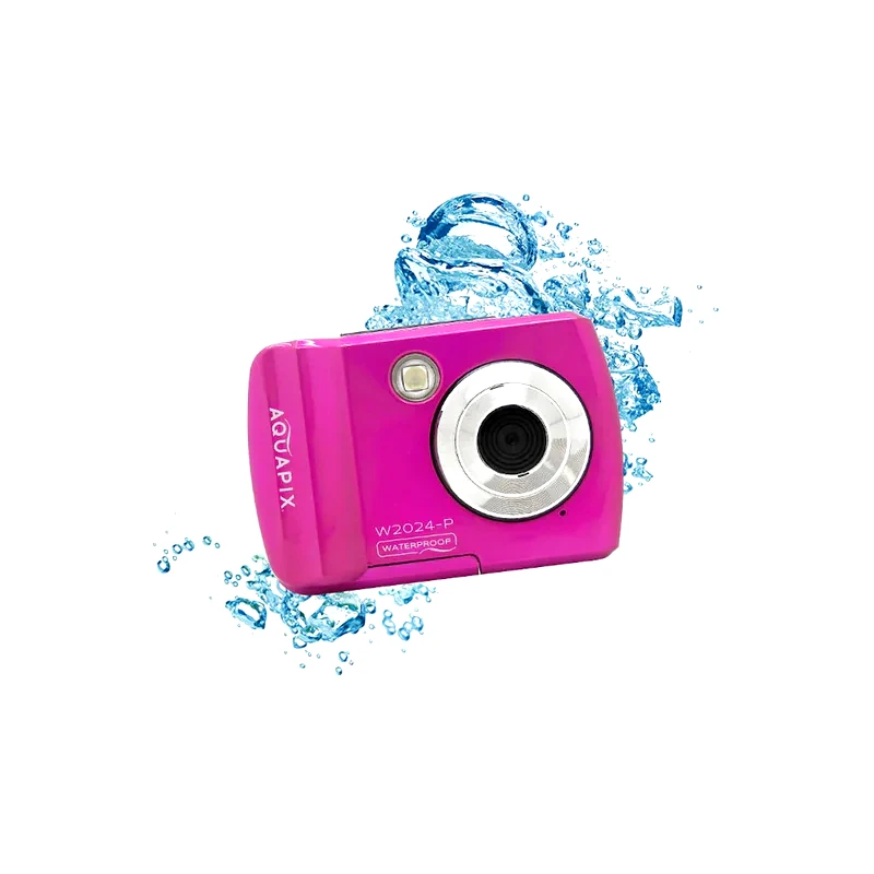 AQUAPIX Αδιάβροχη Camera Aquapix W2024 Splash Ροζ