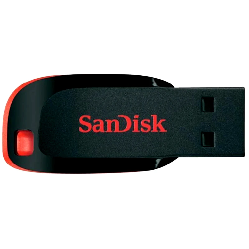 OEM Sandisk Cruzer Blade 16GB USB 2.0 Stick Μαύρο