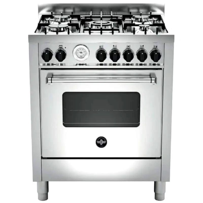 LA GERMANIA LA GERMANIA AMN765GXT(GN) 56 Lt Inox Κουζίνα Φυσικού Αερίου