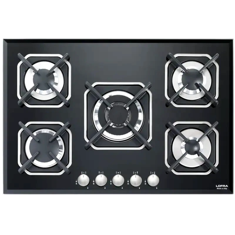 LA GERMANIA LOFRA HGB HGN 7E0 GC00 75 cm Μαύρo Εστία Αερίου Αυτόνομη