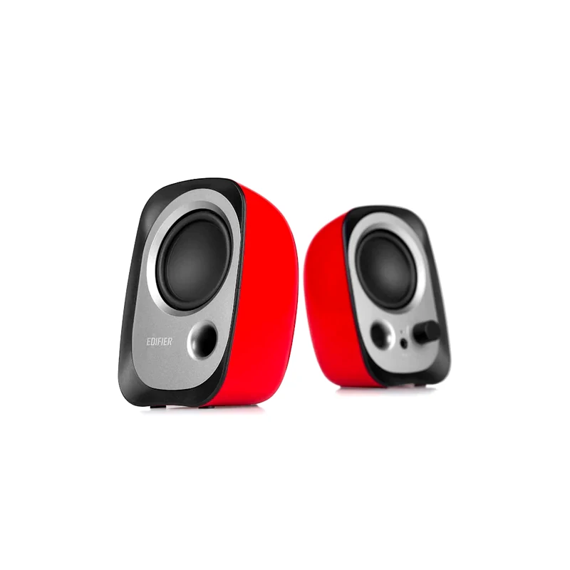 EDIFIER Ηχεία 2.0 Edifier R12U 4W - Κόκκινο