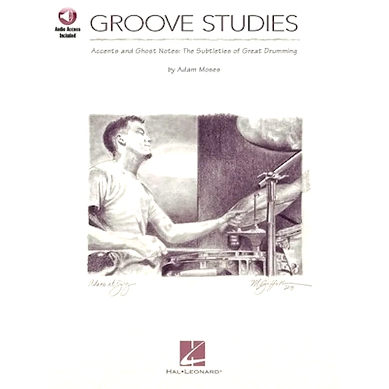 HAL LEONARD Βιβλίο Για Drums Hal Leonard Moses - Groove Studies [book/online Audio]