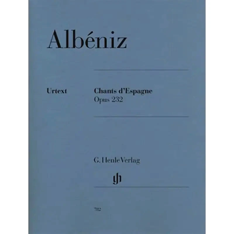 G. HENLE VERLAG Albeniz - Chants D Espagne, Op.232