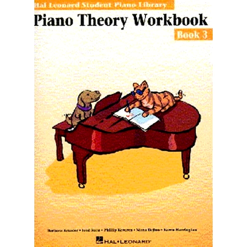 HAL LEONARD Hal Leonard Student Piano Library - Piano Theory Workbook, Book 3