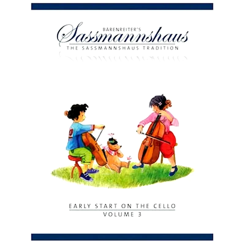 BARENREITER Sassmannshaus - Early Start On The Cello Nr.3 [english]