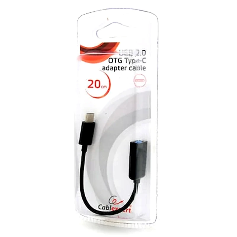 CABLEXPERT Αντάπτορας Cablexpert USB 2.0 Female σε USB-C Male Μαύρο