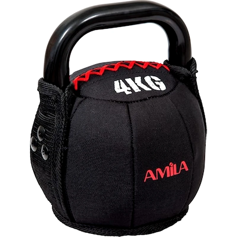 AMILA Kettlebell Amila με Επένδυση Cordura 4 kg