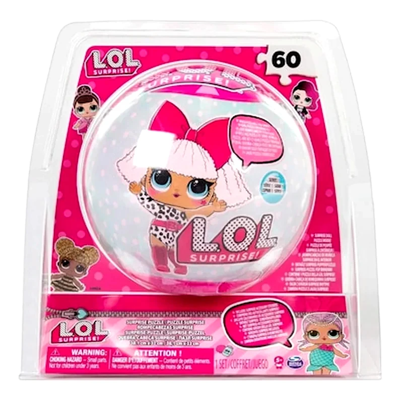 SPIN MASTER Παιδικό Παζλ Spinmaster L. O. L. Surprise!: Σφαίρα 20097703 (60 Κομμάτια)
