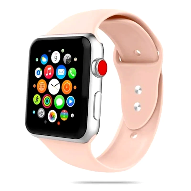 OEM Λουράκι Tech-Protect Iconband για Apple Watch 42/44/45mm - Pink Sand