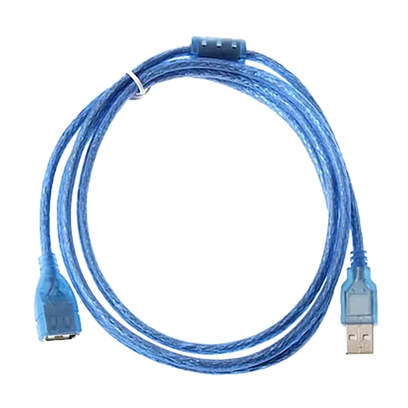 E-DAMIANAKIS Kaliton Καλώδιο Επέκτασης Usb 2.0 Τύπου-α Αρσενικό Σε Usb 2.0 Τύπου-α Θηλυκό Μπλε 1,5m 400300370