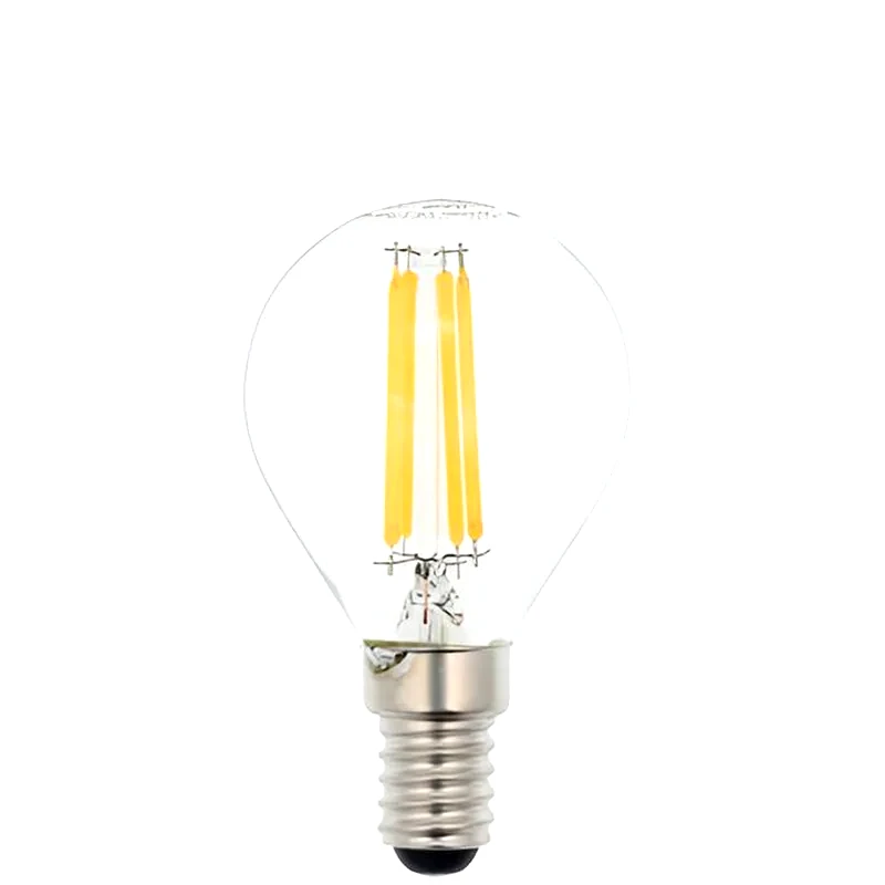E-DAMIANAKIS Λαμπτήρας Filament LED E14 G45 4w 4000K - Φυσικό Λευκό