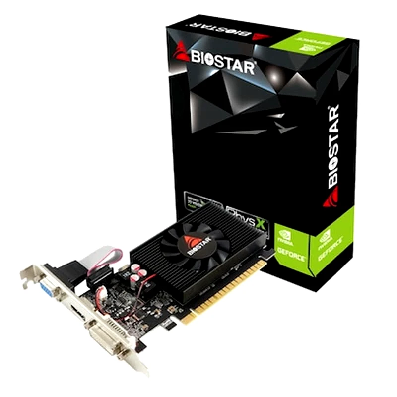 BIOSTAR Κάρτα Γραφικών Biostar GeForce GT710 2GB