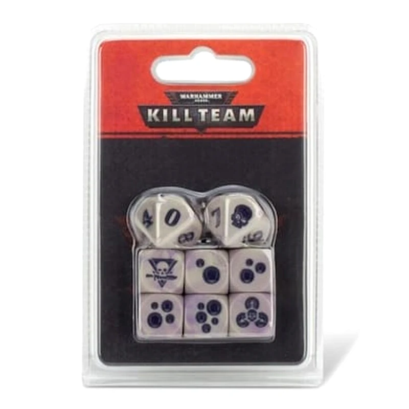 WARHAMMER Warhammer 40000: Kill Team - Gellerpox Infected Dice Set Επιτραπέζιο (Games Workshop)