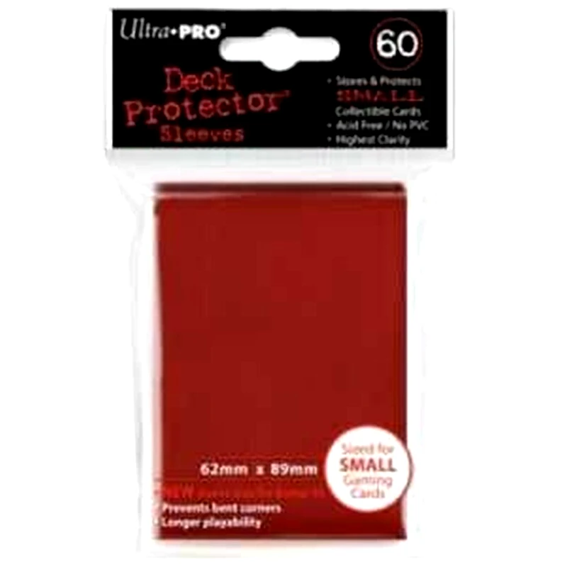 ULTRA PRO Ultra Pro Θήκες Yu-Gi-Oh! Ultra Pro Card Sleeves 60Ct - Red