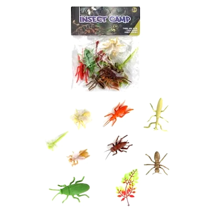 TOYMARKT Μικρο Σετ 8 Εντομα 14x16cm Toymarkt 913154