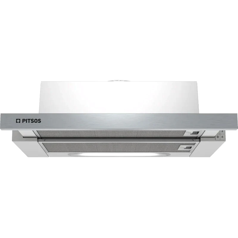 PITSOS PITSOS 2MIB60T 60cm Inox Απορροφητήρας Συρόμενος