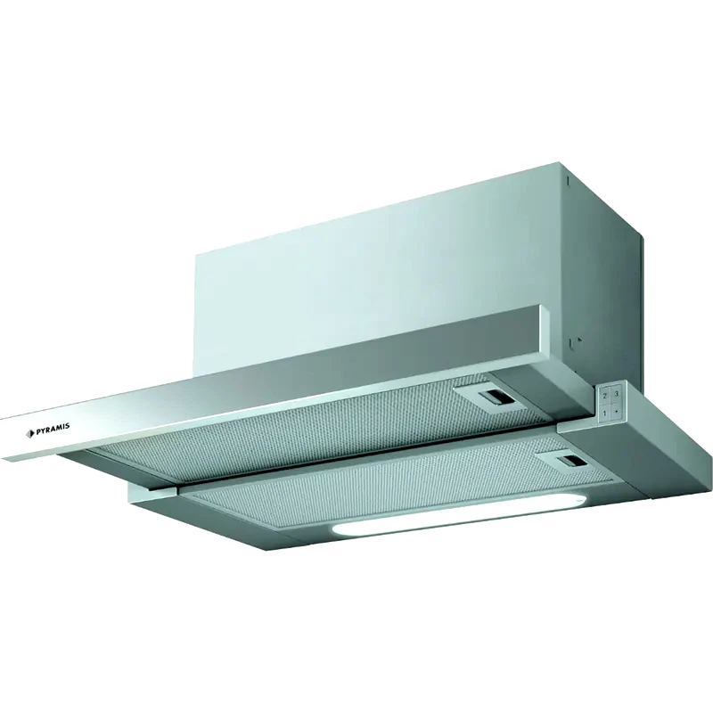 PYRAMIS PYRAMIS TURBO065017502 60cm Inox Απορροφητήρας Συρόμενος