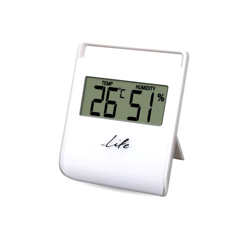 LIFE Θερμόμετρο/Υγρασιόμετρο Life Wes 102 - Λευκό