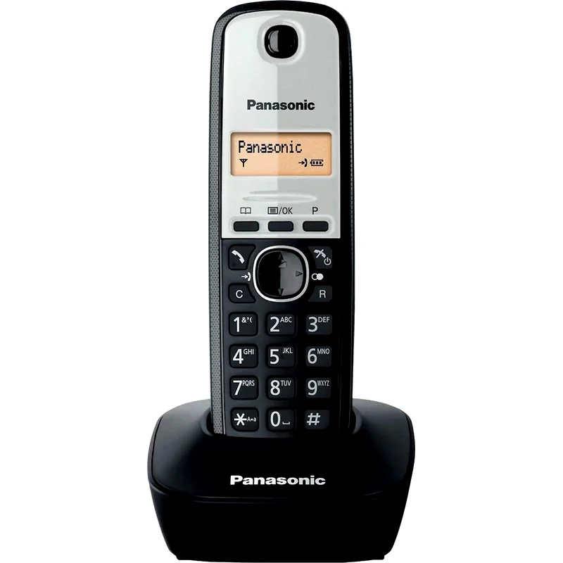 PANASONIC Ασύρματο Τηλέφωνο Panasonic KX-TG1611 - Ασημί